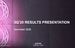 3Q'20 Results Presentation