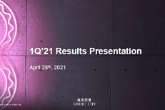 1Q'21 Results Presentation